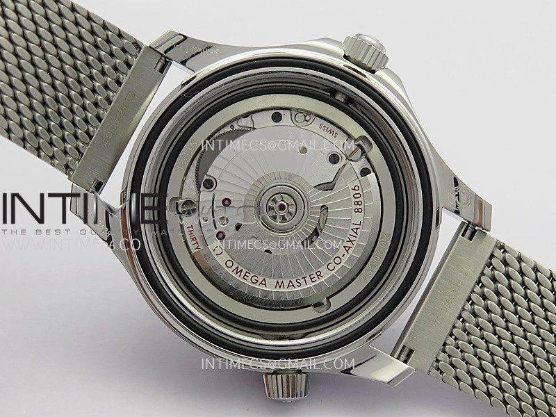 Seamaster 300M Diver 42mm SS ORF Best Edition Gray Dial On SS Mesh Bracelet Super Clone 8806