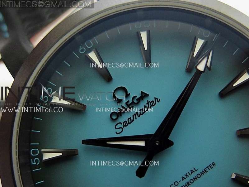 Aqua Terra 150M SS VSF 1:1 Best Edition Turquoise Dial On Black Rubber Strap Super Clone A8900