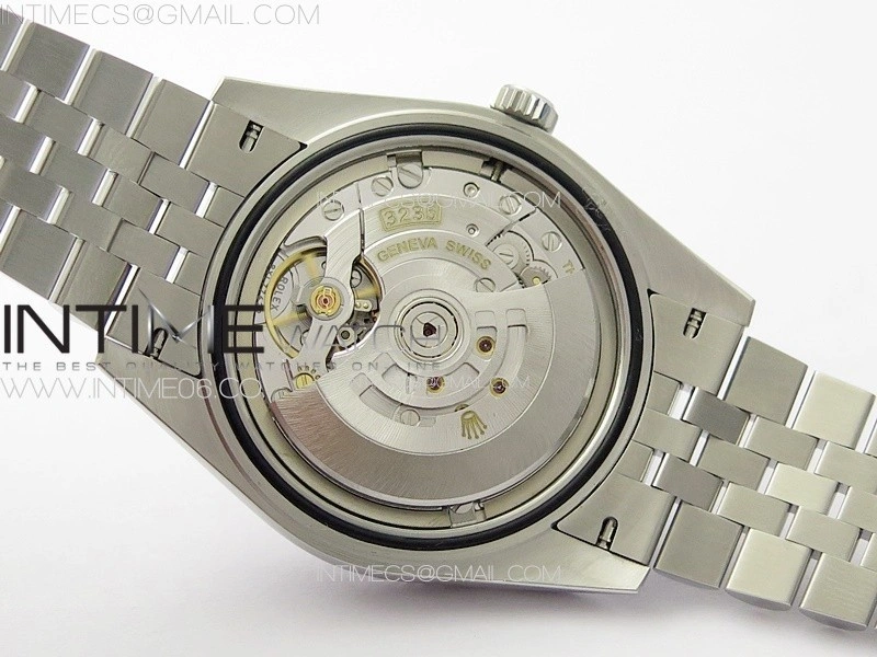 DateJust 41 126334 SS GMF 1:1 Best Edition Ice Blue Dial Arabic Markers on Jubilee Bracelet