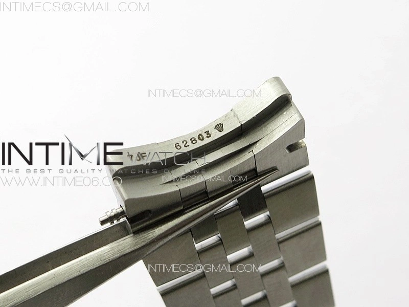 DateJust 41 126334 SS GMF 1:1 Best Edition Ice Blue Dial Arabic Markers on Jubilee Bracelet