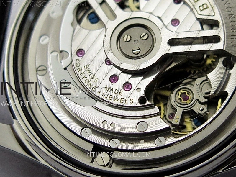 Navitimer B01 43mm SS B50 Best Edition Black Dial White Subdial On Black Leather Strap A7750