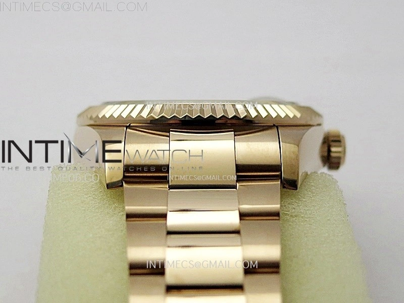 Sky-Dweller 326931 904L RG Noob 1:1 Best Edition Blue Dial on RG Oyster Bracelet Asian 23J to 9001
