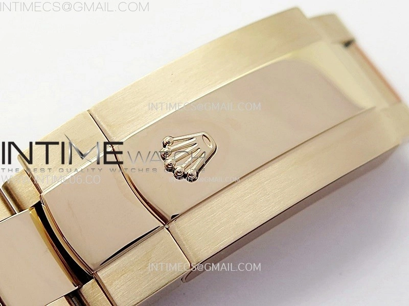 Sky-Dweller 326931 904L RG Noob 1:1 Best Edition Blue Dial on RG Oyster Bracelet Asian 23J to 9001