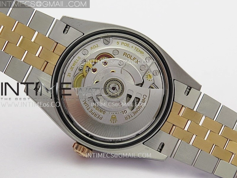 DateJust 126231 904L SS RG VF 1:1 Best Edition Gray Dial Roman Marker On Jubilee Bracelet DD3235