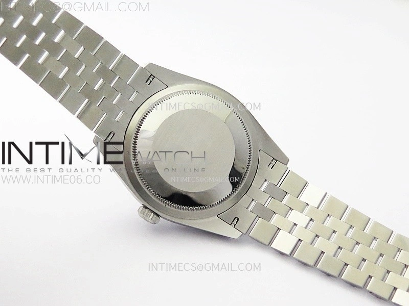 DateJust 36 SS 126234 VSF 1:1 Best Edition 904L Steel Black Dial Diamonds Markers on Jubilee Bracelet VS3235