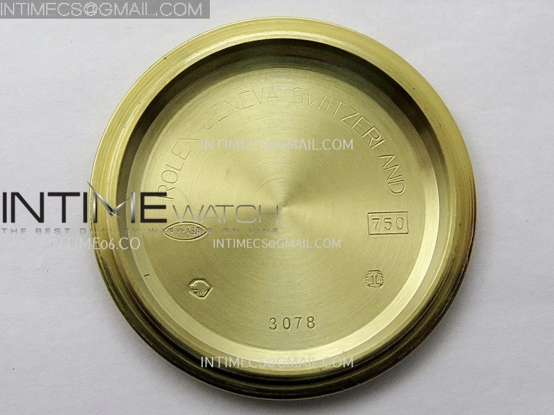 Daytona 126518 904L YG GMF 1:1 Best Edition Black Dial Gold Subdial Diamond Marker on Oysterflex Strap SH4131