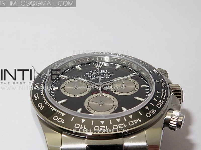 Daytona 126519 Gain Weight VSF 1:1 Best Edition Black Dial Silver Subdial Stick Marker on Oysterflex Strap DD4131