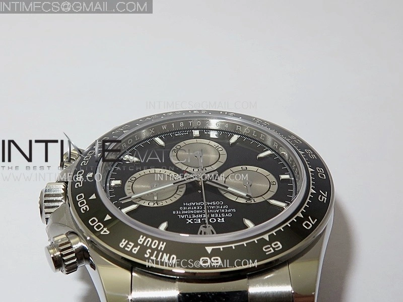 Daytona 126519 Gain Weight VSF 1:1 Best Edition Black Dial Silver Subdial Stick Marker on Oysterflex Strap DD4131