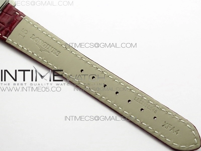 Doloevita SS Crystal Bezel 8848F 1:1 Best Edition Ivory WhiteTextured Dial On Purple Croco Leather Strap Cal.L178.2