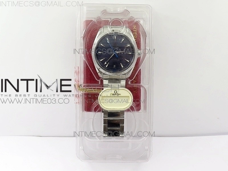 Aqua Terra 150M Master Chronometers VSF 1:1 Best Edition Light Blue Dial Blue Second Hand on SS Bracelet A8900 Super Clone