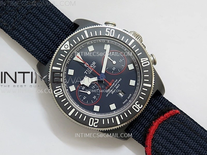Pelagos M25807KN-0001 Carbon M+F 1:1 V4 Best Edition Blue dial Blue Ceramic Bezel on Nylon Strap A7750