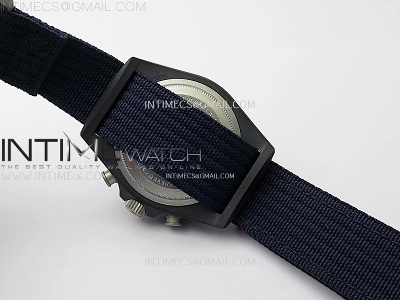 Pelagos M25807KN-0001 Carbon M+F 1:1 V4 Best Edition Blue dial Blue Ceramic Bezel on Nylon Strap A7750