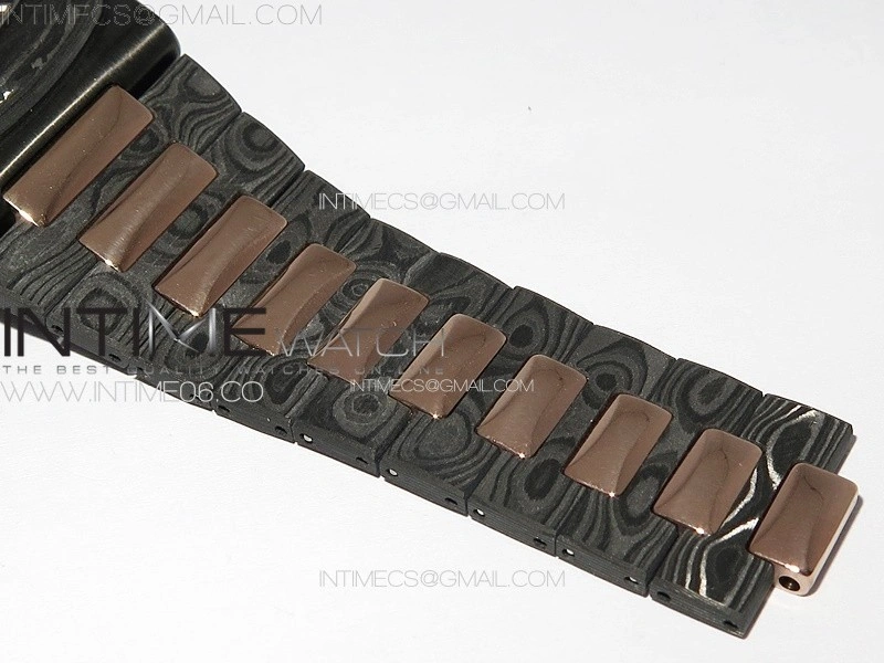 Nautilus 5711 DIW Carbon DIWF 1:1 Best Edition Black Textured Dial on Carbon RG Bracelet 324CS