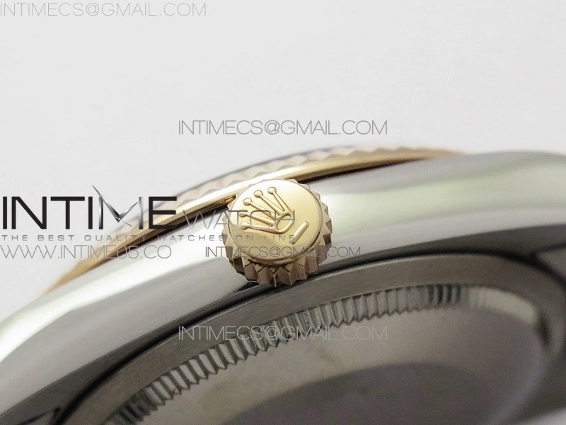 Datejust 36mm 116231 SS RG BP 1:1 Best Edition Green Dial Stick Markers On SS RG Oyster Bracelet A2824