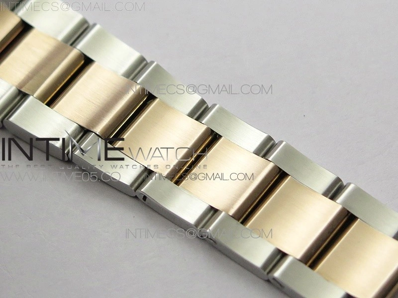 Datejust 36mm 116231 SS RG BP 1:1 Best Edition Green Dial Stick Markers On SS RG Oyster Bracelet A2824