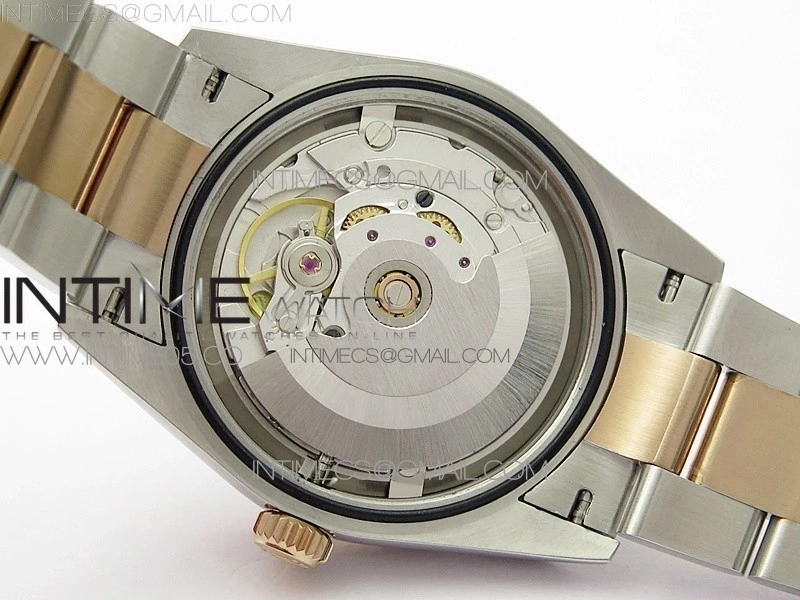 Datejust 36mm 116231 SS RG BP 1:1 Best Edition Green Dial Stick Markers On SS RG Oyster Bracelet A2824