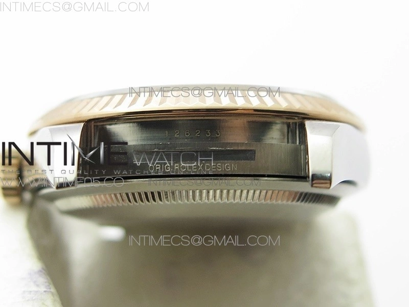 Datejust 36mm 116231 SS RG BP 1:1 Best Edition Green Dial Stick Markers On SS RG Oyster Bracelet A2824