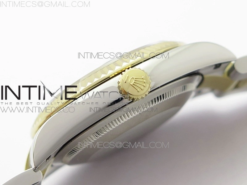 Datejust 36mm 116231 SS YG BP 1:1 Best Edition Green Dial Stick Markers On SS YG Oyster Bracelet A2824