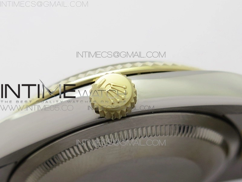 Datejust 36mm 116231 SS YG BP 1:1 Best Edition Green Dial Stick Markers On SS YG Oyster Bracelet A2824