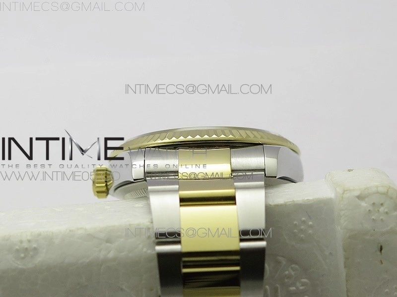 Datejust 36mm 116231 SS YG BP 1:1 Best Edition Green Dial Stick Markers On SS YG Oyster Bracelet A2824