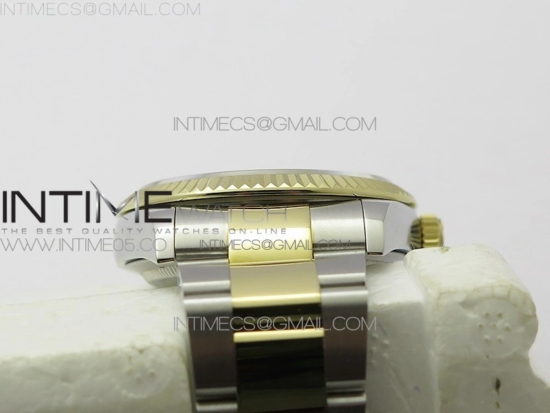 Datejust 36mm 116231 SS YG BP 1:1 Best Edition Green Dial Stick Markers On SS YG Oyster Bracelet A2824