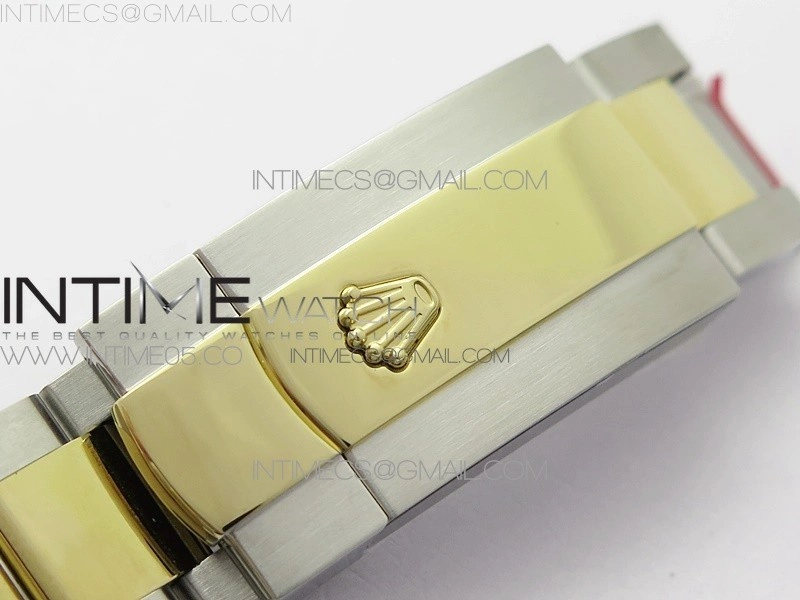 Datejust 36mm 116231 SS YG BP 1:1 Best Edition Green Dial Stick Markers On SS YG Oyster Bracelet A2824