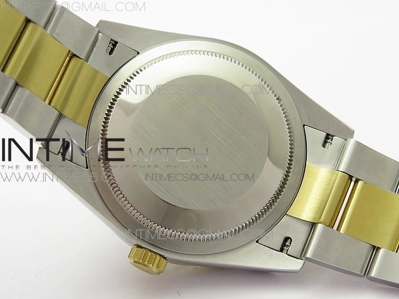 Datejust 36mm 116231 SS YG BP 1:1 Best Edition Green Dial Stick Markers On SS YG Oyster Bracelet A2824