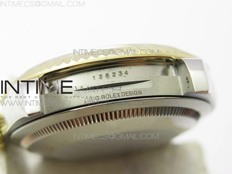 Datejust 36mm 116231 SS YG BP 1:1 Best Edition Green Dial Stick Markers On SS YG Oyster Bracelet A2824