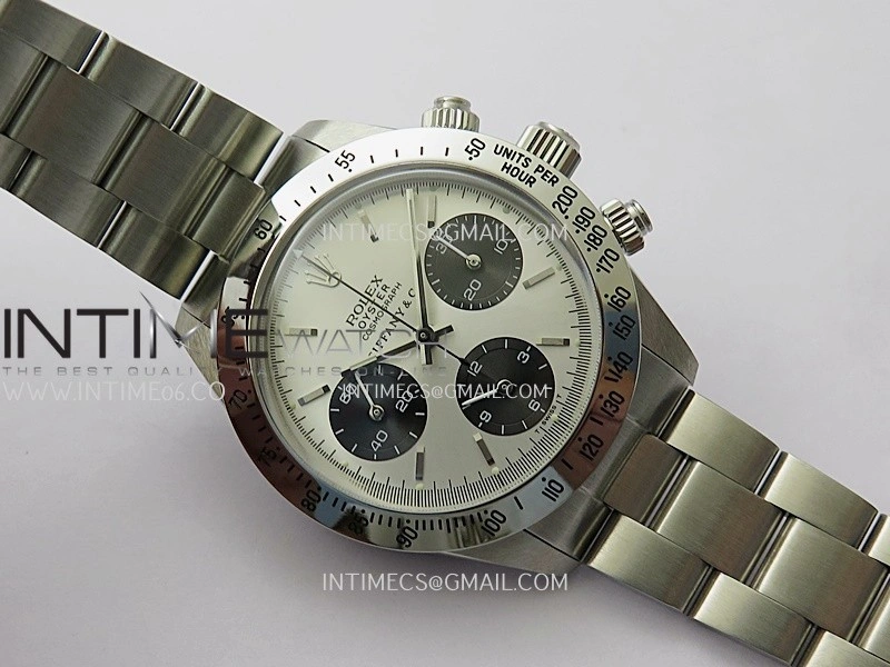 Daytona 6263 Style01 Tiffany SS B12 Best Edition Silver Dial Black Subdials On SS Bracelet Venus 75