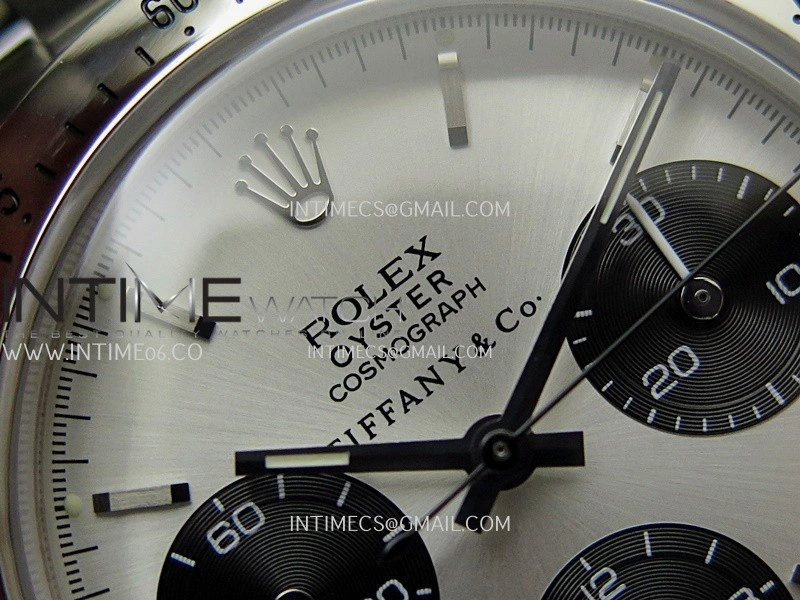 Daytona 6263 Style01 Tiffany SS B12 Best Edition Silver Dial Black Subdials On SS Bracelet Venus 75