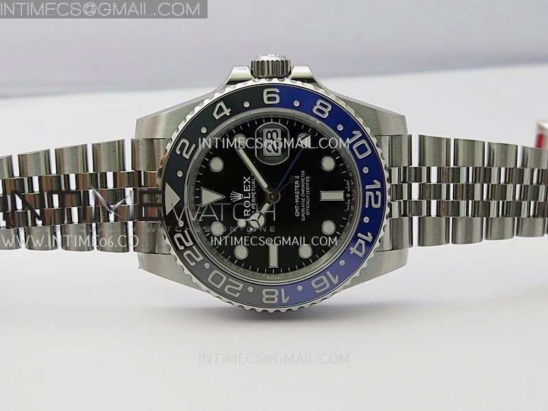 GMT-Master II 126710 BLNR 904L SS V3 VSF 1:1 Best Edition Black Dial On Jubilee Bracelet DD3285 CHS
