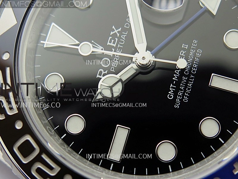 GMT-Master II 126710 BLNR 904L SS V3 VSF 1:1 Best Edition Black Dial On Jubilee Bracelet DD3285 CHS