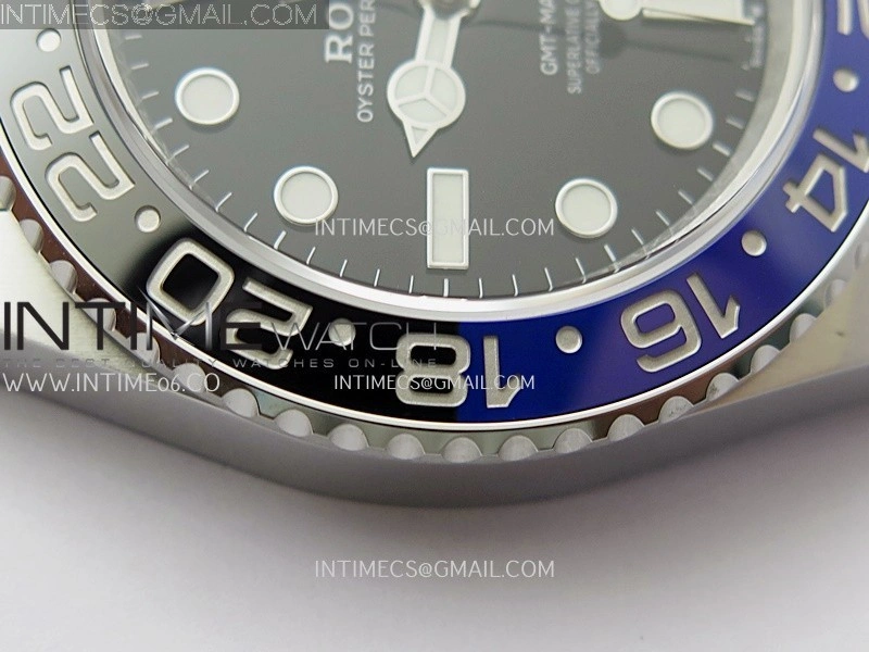 GMT-Master II 126710 BLNR 904L SS V3 VSF 1:1 Best Edition Black Dial On Jubilee Bracelet DD3285 CHS