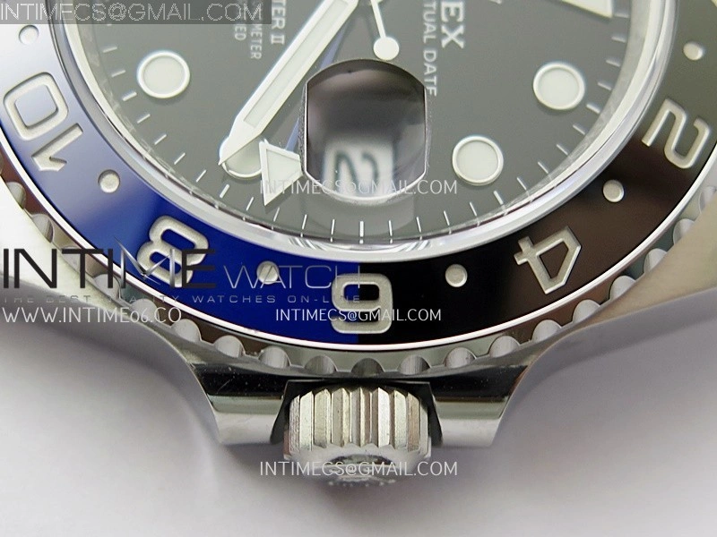 GMT-Master II 126710 BLNR 904L SS V3 VSF 1:1 Best Edition Black Dial On Jubilee Bracelet DD3285 CHS