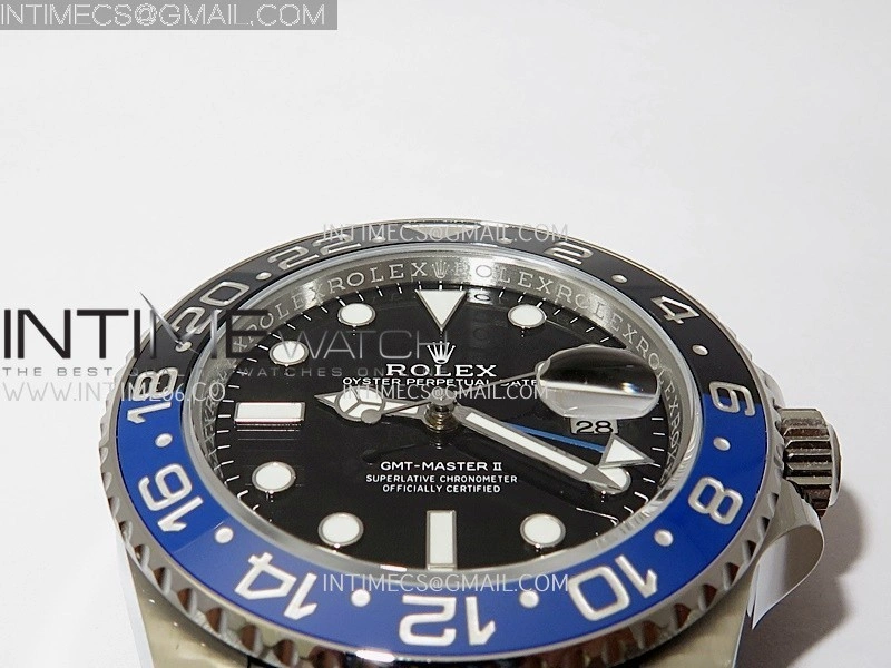 GMT-Master II 126710 BLNR 904L SS V3 VSF 1:1 Best Edition Black Dial On Jubilee Bracelet DD3285 CHS