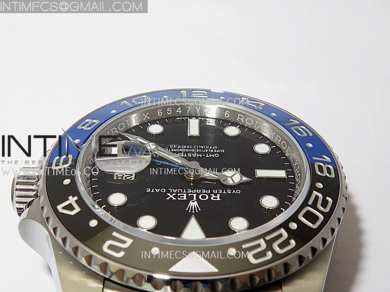 GMT-Master II 126710 BLNR 904L SS V3 VSF 1:1 Best Edition Black Dial On Jubilee Bracelet DD3285 CHS