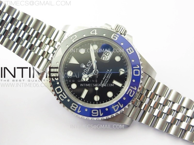 GMT-Master II 126710 BLNR Blue Black Ceramic 904L ZF 1:1 Best Edition on Jubilee Bracelet SH3285 CHS