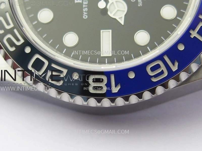 GMT-Master II 126710 BLNR Blue Black Ceramic 904L ZF 1:1 Best Edition on Jubilee Bracelet SH3285 CHS