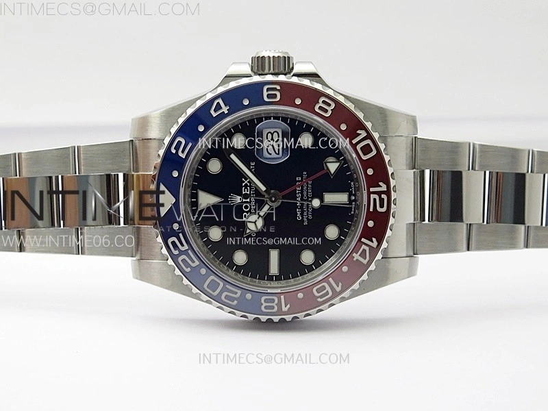 GMT-Master II 126710 BLRO Blue Red Ceramic NTF Best Edition Blue Dial on Oyster Bracelet VR3285 CHS