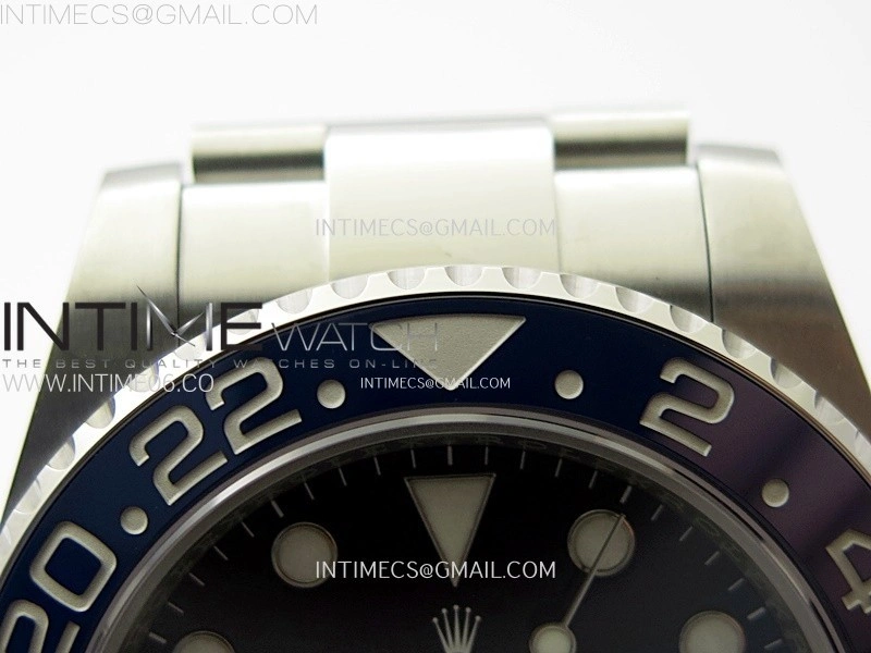 GMT-Master II 126710 BLRO Blue Red Ceramic NTF Best Edition Blue Dial on Oyster Bracelet VR3285 CHS
