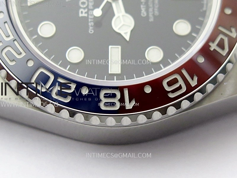 GMT-Master II 126710 BLRO Blue Red Ceramic NTF Best Edition Blue Dial on Oyster Bracelet VR3285 CHS