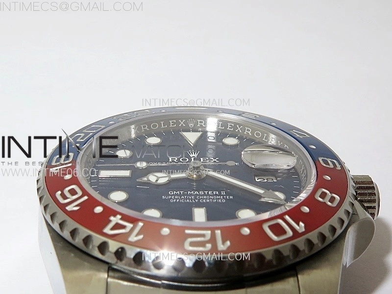 GMT-Master II 126710 BLRO Blue Red Ceramic NTF Best Edition Blue Dial on Oyster Bracelet VR3285 CHS