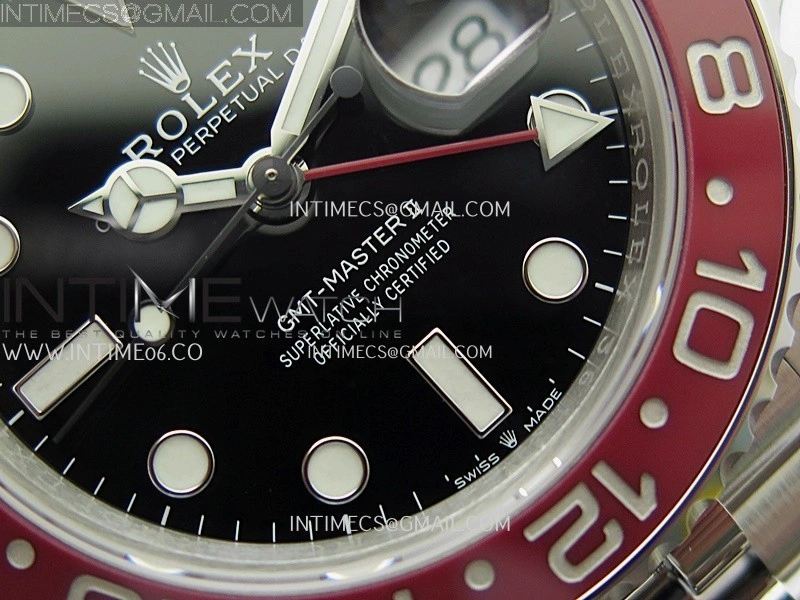 GMT-Master II 126710 BLRO V3 904L SS VSF 1:1 Best Edition Black Dial On Jubilee Bracelet DD3285 CHS