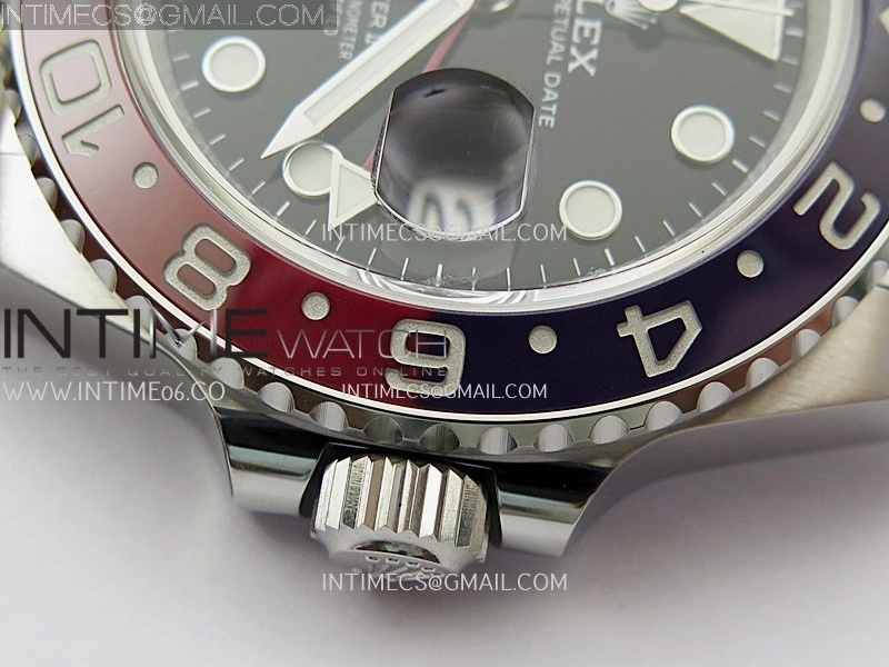GMT-Master II 126710 BLRO V3 904L SS VSF 1:1 Best Edition Black Dial On Jubilee Bracelet DD3285 CHS