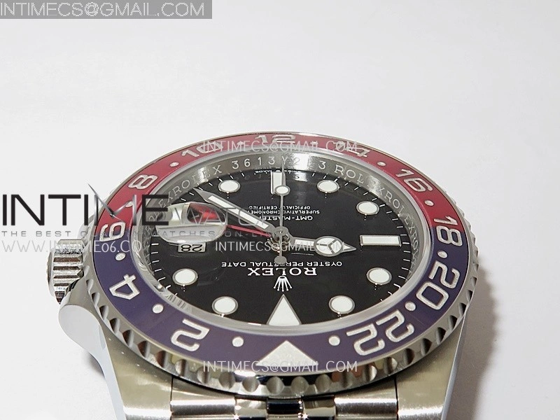 GMT-Master II 126710 BLRO V3 904L SS VSF 1:1 Best Edition Black Dial On Jubilee Bracelet DD3285 CHS