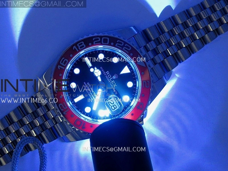GMT-Master II 126710 BLRO V3 904L SS VSF 1:1 Best Edition Black Dial On Jubilee Bracelet DD3285 CHS