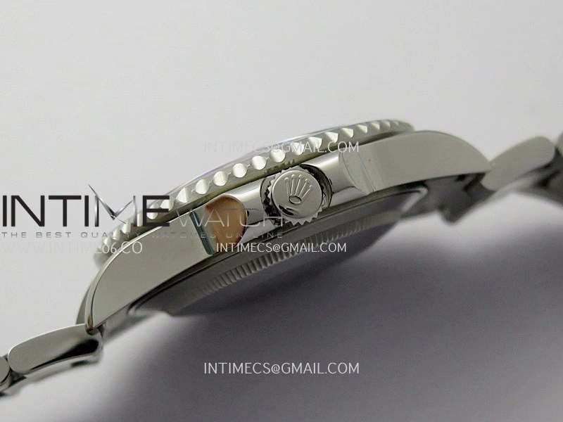 GMT-Master 16710 Black Bezel SS BP Best Edition Black Dial On Oyster Bracelet Super Clone 3186