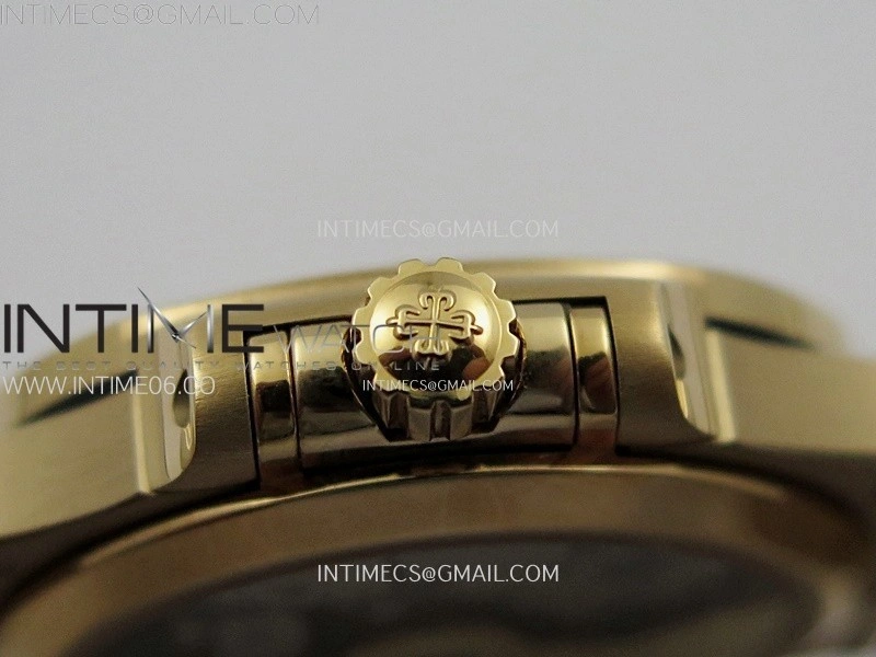 Nautilus 7118 1200R-010 Diamonds Bezel RG PPF 1:1 Best Edition RG Dial on RG Bracelet A324 Super Clone