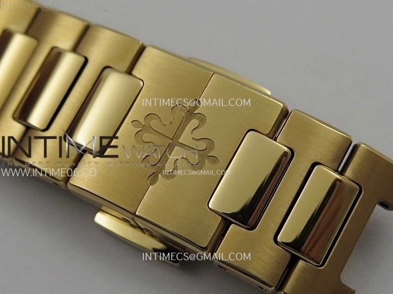 Nautilus 7118 1200R-010 Diamonds Bezel RG PPF 1:1 Best Edition RG Dial on RG Bracelet A324 Super Clone