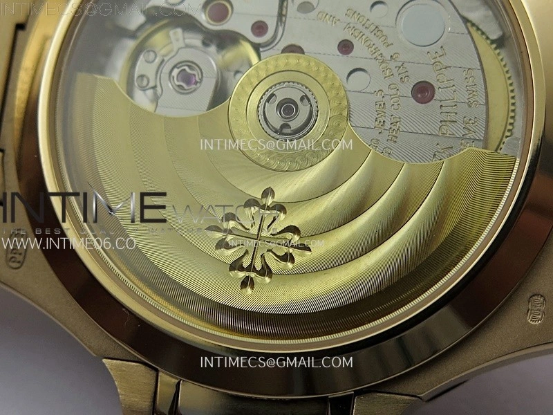 Nautilus 7118 1200R-010 Diamonds Bezel RG PPF 1:1 Best Edition RG Dial on RG Bracelet A324 Super Clone